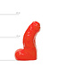 All Black All Black ABR 03 Dildo 17 cm - Realistisch, Veilig & Zacht Genot
