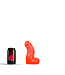All Black All Red ABR 03 Roter Dildo 17 cm – Realistisch, weich und sicher für Spaß