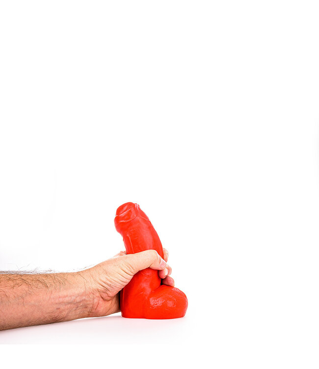 All Black All Red ABR 03 Roter Dildo 17 cm – Realistisch, weich und sicher für Spaß