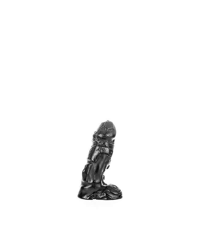 All Black All Black Dildo 18 cm – Intensive Struktur für sicheres Vergnügen
