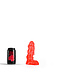 All Black All Black Dildo ABR 25 – Strukturierte Stimulation für neue Empfindungen