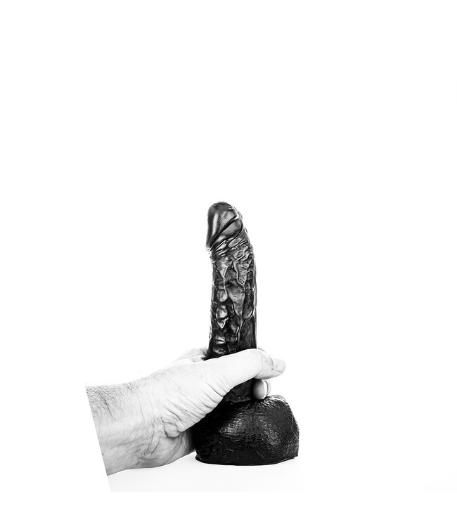 All Black Verken de All Black Dildo AB11 – 22 cm Realistisch voor Avontuurlijke Moments