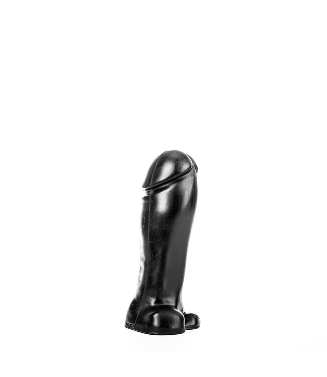 All Black All Black AB 48 Dildo - 22 cm Stevig en Lang voor Gevorderden met Balformaat