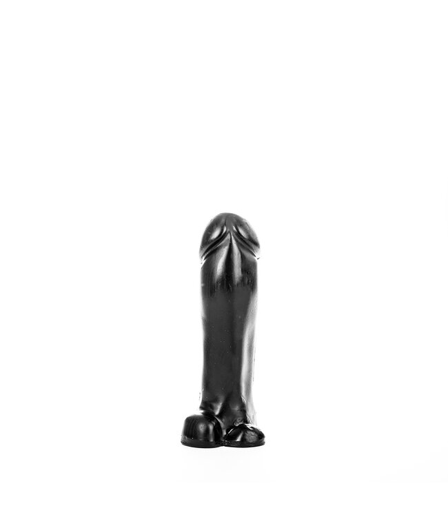 All Black All Black AB 48 Dildo - 22 cm Stevig en Lang voor Gevorderden met Balformaat