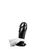 All Black All Black AB 48 Dildo - 22 cm Stevig en Lang voor Gevorderden met Balformaat