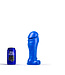 All Black All Blue 22 cm Dildo - Firm, Safe, Hygienic Pleasure for Advanced Users