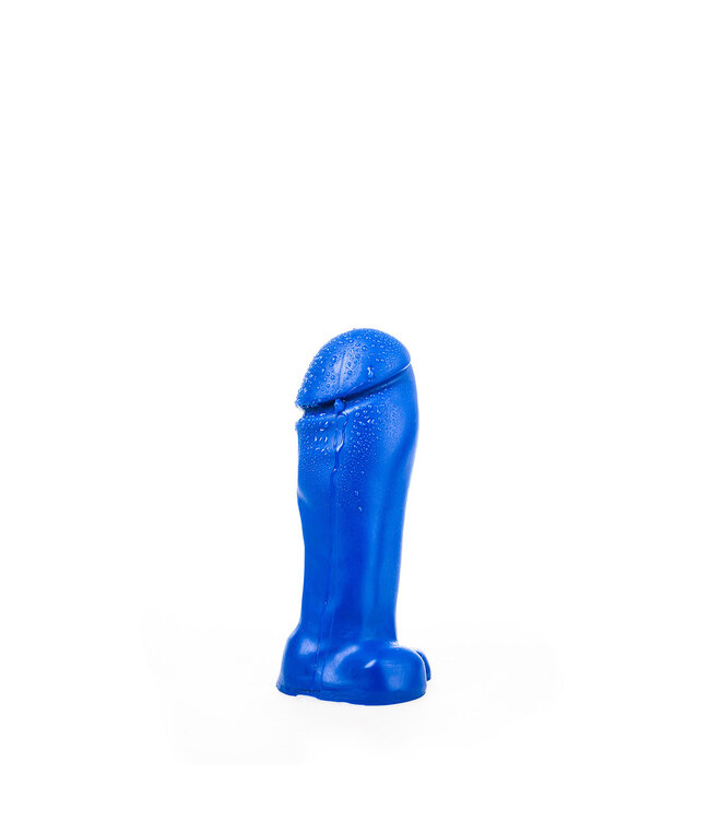 All Black All Blue 22 cm Dildo - Firm, Safe, Hygienic Pleasure for Advanced Users