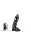 All Black All Black 27 cm Veined Dildo - Realistic, Safe & Easily Cleaned