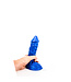 All Black Intense All Black Geaderde Dildo 23 cm - Veilig en Realistisch Genot