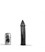 All Black All Black 24 cm Dildo - Sleek, Smooth, Ultimate Comfort, Phthalate-Free