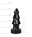 All Black All Black 40 cm Christmas Tree Butt Plug – Advanced User's Choice