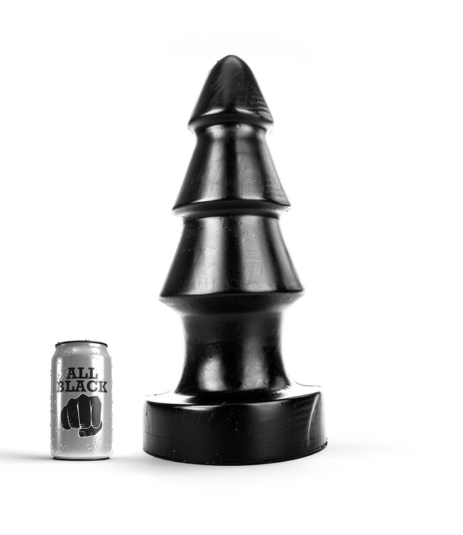 All Black All Black 40 cm Christmas Tree Butt Plug – Advanced User's Choice