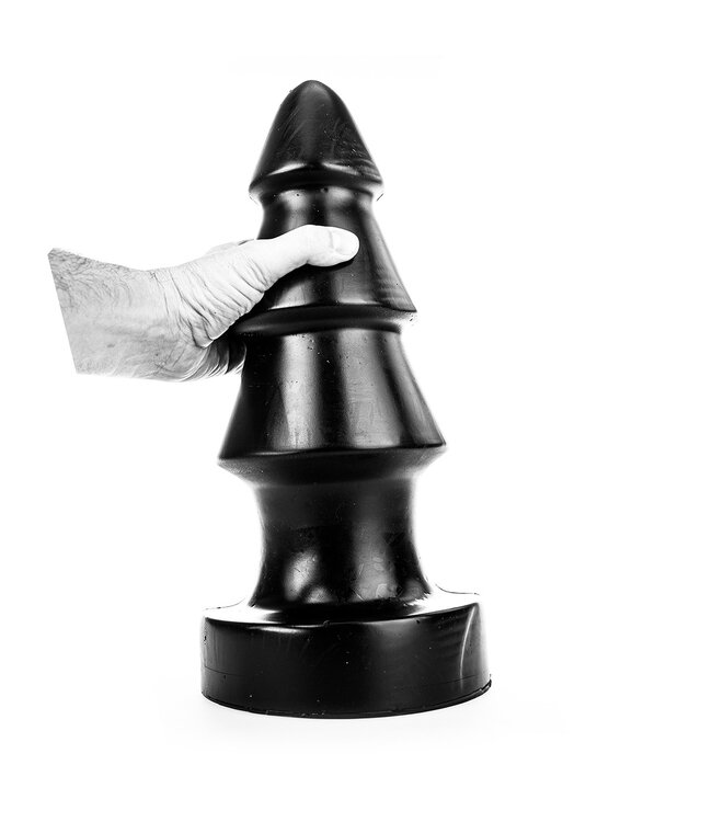 All Black All Black AB 57 Weihnachtsbaum-Buttplug 40 cm – Stimulation für Fortgeschrittene