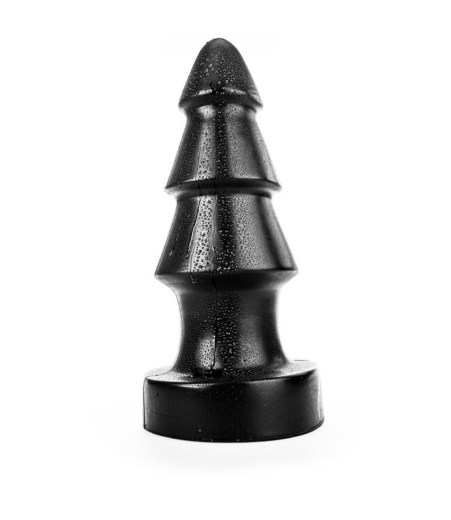 All Black Grote All Black AB 57 Kerstboom Buttplug - Gedurfd & Stijlvol voor Gevorderden
