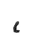 All Black All Black Dildo 15 cm – Soepel en Bevredigend met Perfecte Ballen