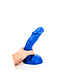All Black All Blue ABB64 Soft Black Dildo 23cm - Safe, Realistic & Easy Clean
