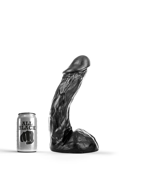 All Black All Black AB66 Dildo 27,5 cm – G-Punkt- und Analstimulator, sicher & hygienisch.