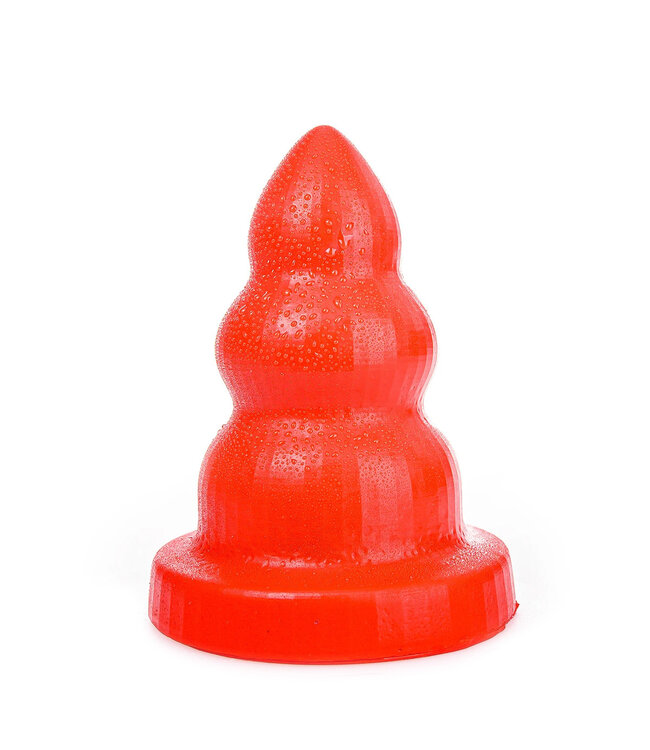 All Black All Red Buttplug Trio – 3 Größen, glatt & sicher für Spielspaß