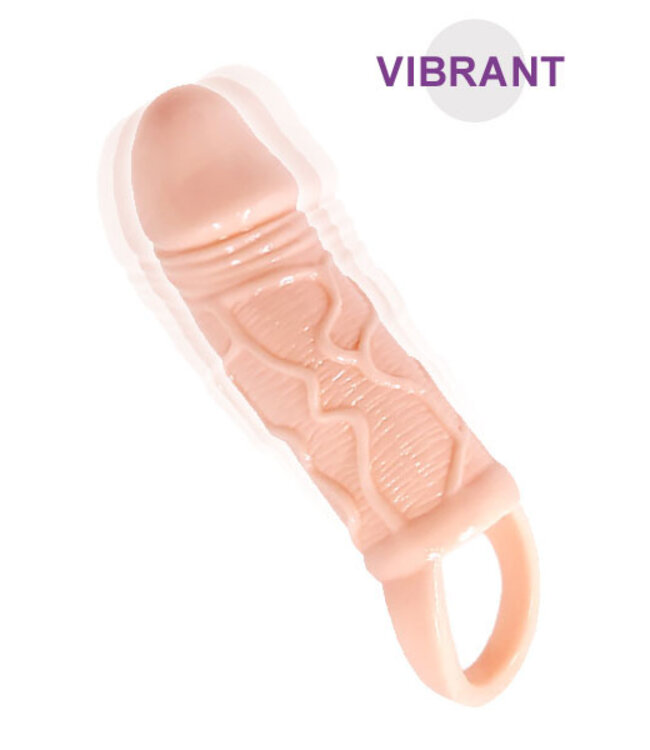 Baile Veined Penis Sleeve - Enhancing Length & Pleasure for Intense Moments