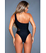 BeWicked Rowen Zwart Asymmetrisch One-Shoulder Badpak | Chic & Verleidelijk Design