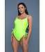 BeWicked Odette XL Badpak Neon Groen | Verstelbaar met Flatterende Pasvorm