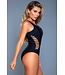 BeWicked Evie Schwarzer Badeanzug Large – Cooles Cage-Design und Komfort