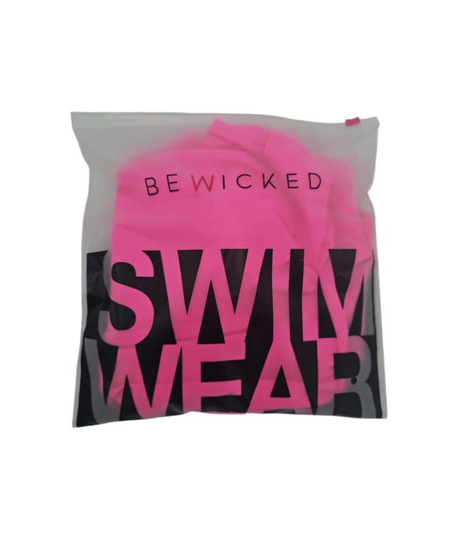 BeWicked Shay Neon Pink One-Shoulder Tankini – Stylish & Elegant Swimwear
