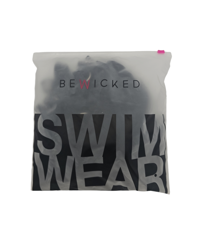 BeWicked Irina One Piece Badpak Zwart – Elegant & Comfortabel voor Strand en Zwembad