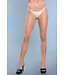 BeWicked Vintage Charm Panty - Luxe Transparante Panty met Hoge Taille en Naad