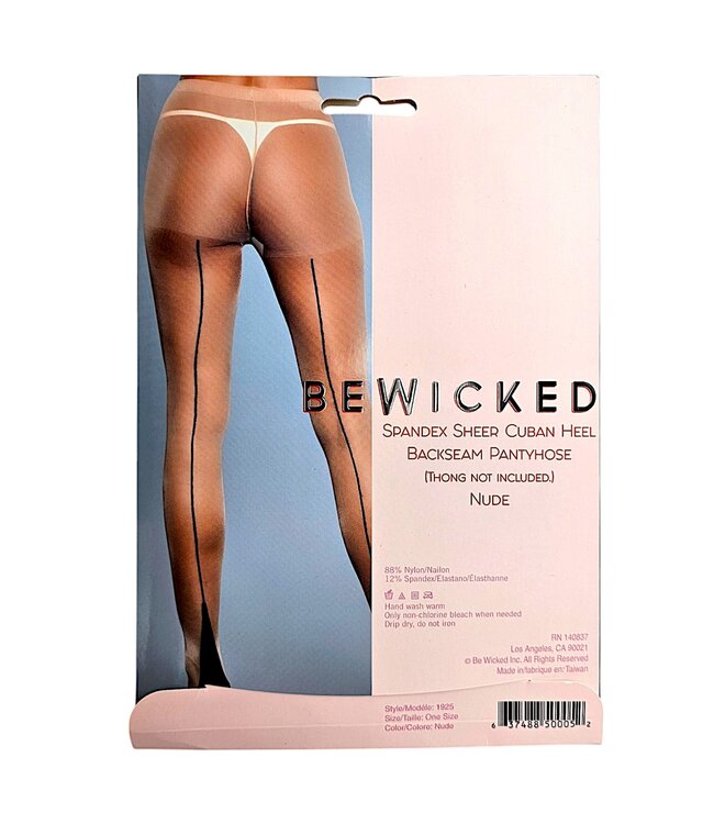 BeWicked Vintage Charm Transparent Tights - Silky-Soft High Waist Design