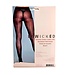 BeWicked Elegante Vintage-Strumpfhose Schwarz – Hochtailliert mit Naht hinten