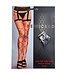 BeWicked Elegant Black Fishnet Thigh Highs with Lace Suspender Belt