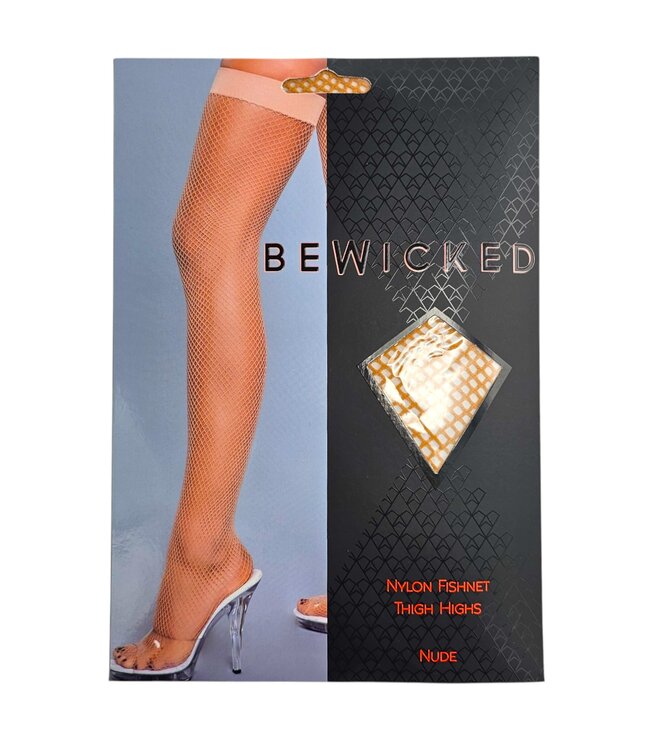 BeWicked Stylische Nylon Dijkousen met Stevige Band – Verkrijgbaar in Diverse Kleuren