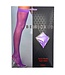 BeWicked Sturdy Band Purple Nylon Fishnet Thigh High Stockings - Stylish Upgrade