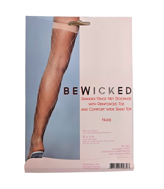 BeWicked Edgy Brede Netkousen met Stevige Dijband | Perfect voor Elke Outfit