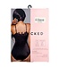 BeWicked Schlanker Nahtloser Bodysuit Schwarz | Verstellbare Träger & V-Ausschnitt