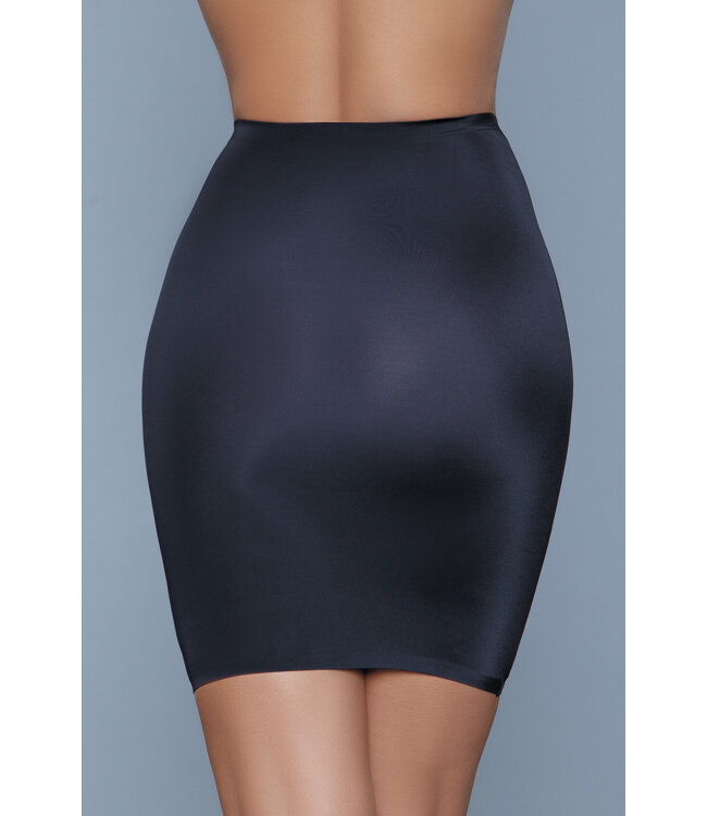 BeWicked Naadloze Shapewear Sliprok Zwart S/M - Comfort & Perfecte Pasvorm