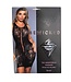 BeWicked Mademoiselle Minikleid Schwarz | Elegantes Spitzenkleid mit sexy Schnitt
