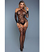 BeWicked Verleidelijke Bodystocking met Kant en Kousen | Laat je Innerlijke Verleidster Stralen