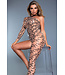 BeWicked Fiercely Wild Bodystocking - Striking Animal Print Sensual Set