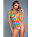 BeWicked Durf te Stralen met de Over the Rainbow Crisscross Bodystocking - Sexy en Stoer!