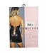 BeWicked Verleidelijke Yara Jurk Halter Imitatieleer met Diep Veterdetail - Be Wicked Style