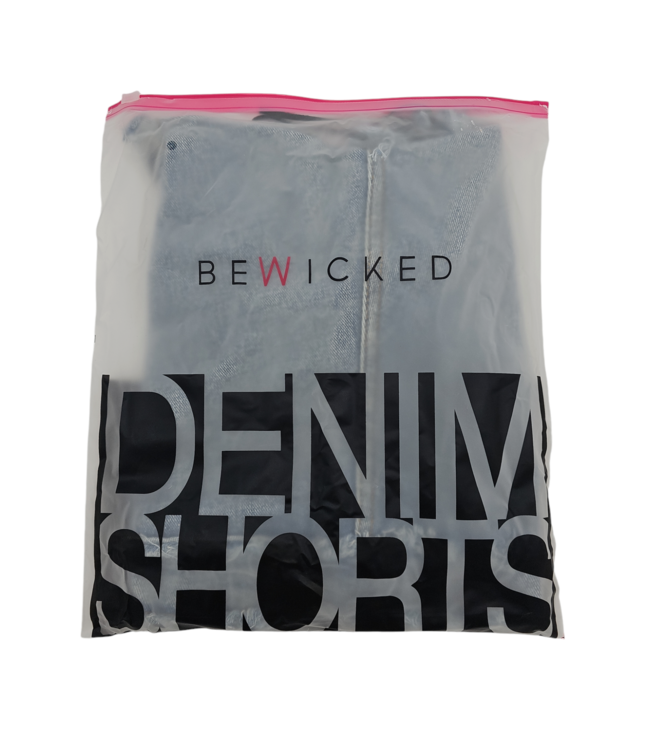 BeWicked Lace-Up High-Waisted Denim Shorts - Sexy & Trendy Design