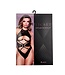BeWicked Skylar Bodysuit Schwarz | Sexy Spitzen-Design mit offenem Rücken