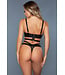 BeWicked Bradley Set Bewicked Schwarz | Gewagtes Kunstleder-Dessous M/L