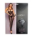 BeWicked Verleidelijke Kooidesign Bodystocking Zwart | Gedurfde en Flatterende Pasvorm