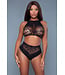 BeWicked Elegante Ring My Bell Bodystocking Plus Size voor Stijl en Comfort