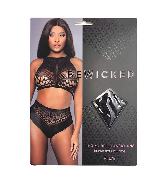 BeWicked Ring My Bell Bodystocking Plus Size - Stilvoller Komfort für Jeden Anlass