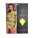 BeWicked Verleidelijke Play With Me Bodystocking Groen - Elegante Visnet Lingerie