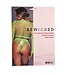 BeWicked Elegant Green Fishnet Bodystocking - Playful Lingerie for Seduction